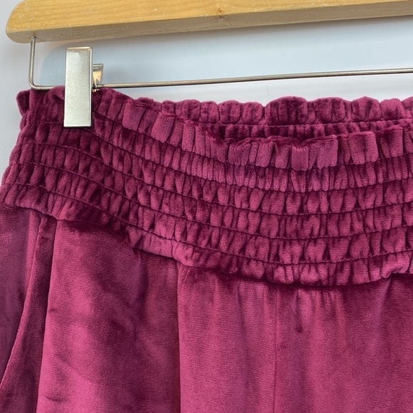 Michael Kors • wide leg Velour Pants - Picture 4 of 10